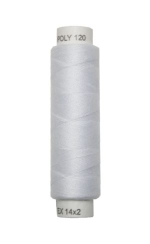 Nähmaschinen Nähgarn 100 m Polyester UNIPOLY 14x2 weiß (0001)
