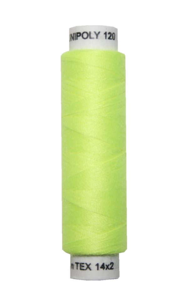 nahmaschinen-nahgarn-100-m-polyester-unipoly-14x2-gelb-0115 Nähmaschinen Nähgarn 100 m Polyester UNIPOLY 14x2 gelb (0115)