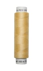 Nähmaschinen Nähgarn 100 m Polyester UNIPOLY 14x2 gelb (0132)