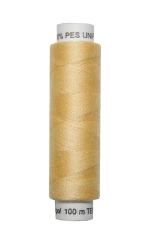 Nähmaschinen Nähgarn 100 m Polyester UNIPOLY 14x2 gelb (0132)