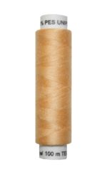 Nähmaschinen Nähgarn 100 m Polyester UNIPOLY 14x2 gelb (0134)