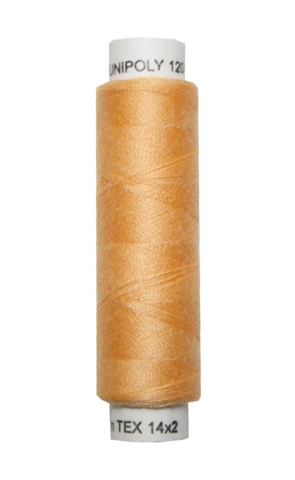 nahmaschinen-nahgarn-100-m-polyester-unipoly-14x2-gelb-0136 Nähmaschinen Nähgarn 100 m Polyester UNIPOLY 14x2 gelb (0136)