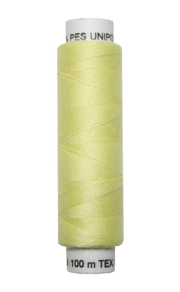 nahmaschinen-nahgarn-100-m-polyester-unipoly-14x2-gelb-0163 Nähmaschinen Nähgarn 100 m Polyester UNIPOLY 14x2 gelb (0163)