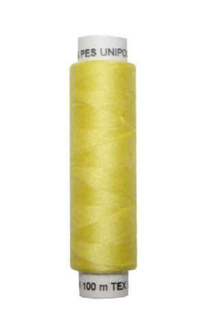 Nähmaschinen Nähgarn 100 m Polyester UNIPOLY 14x2 gelb (0164)