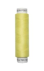 Nähmaschinen Nähgarn 100 m Polyester UNIPOLY 14x2 gelb (0165)