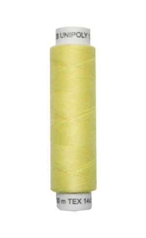 Nähmaschinen Nähgarn 100 m Polyester UNIPOLY 14x2 gelb (0165)