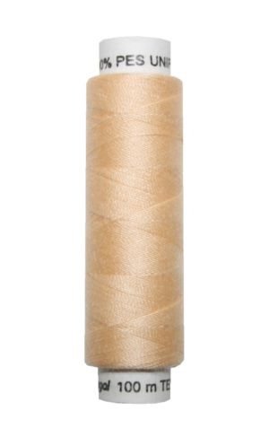 Nähmaschinen Nähgarn 100 m Polyester UNIPOLY 14x2 hellorange (0172)