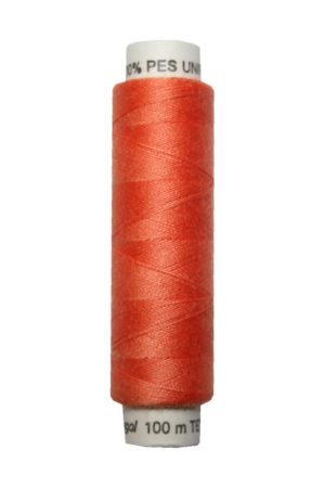 Nähmaschinen Nähgarn 100 m Polyester UNIPOLY 14x2 orange (0222)