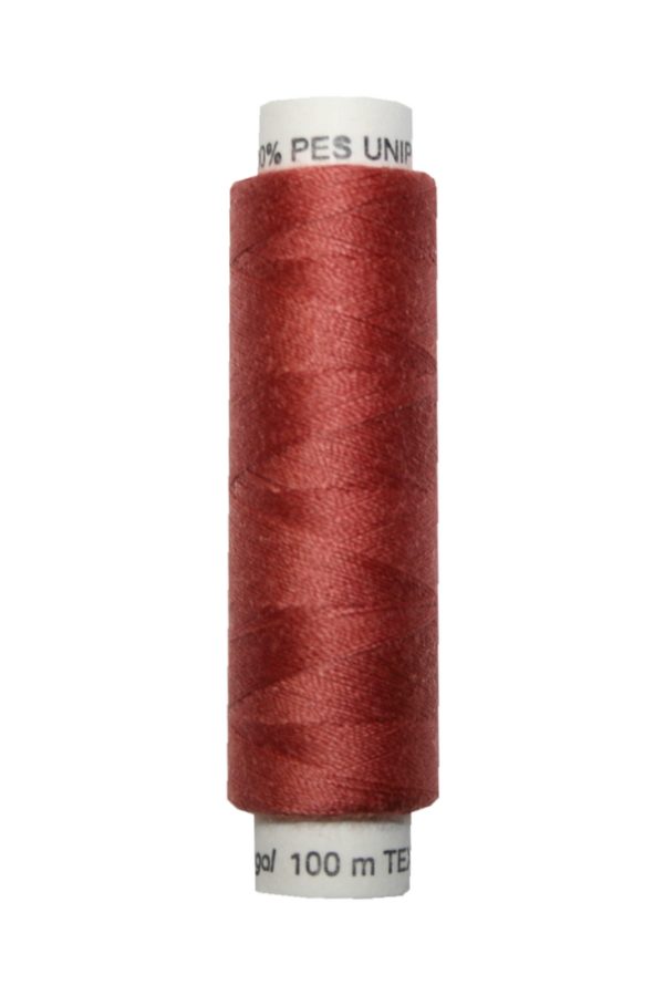nahmaschinen-nahgarn-100-m-polyester-unipoly-14x2-rotbraun-0275 Nähmaschinen Nähgarn 100 m Polyester UNIPOLY 14x2 rotbraun (0275)
