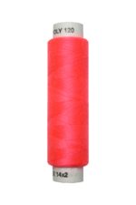 Nähmaschinen Nähgarn 100 m Polyester UNIPOLY 14x2 rosa (0325)