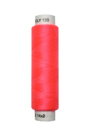 Nähmaschinen Nähgarn 100 m Polyester UNIPOLY 14x2 rosa (0325)