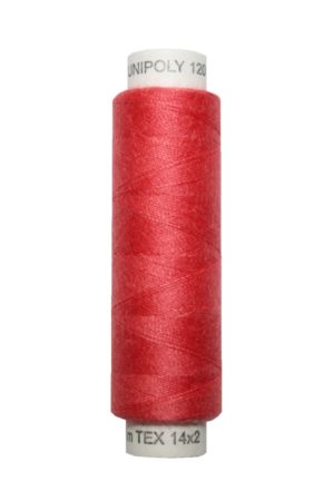 Nähmaschinen Nähgarn 100 m Polyester UNIPOLY 14x2 terrakotta (0326)