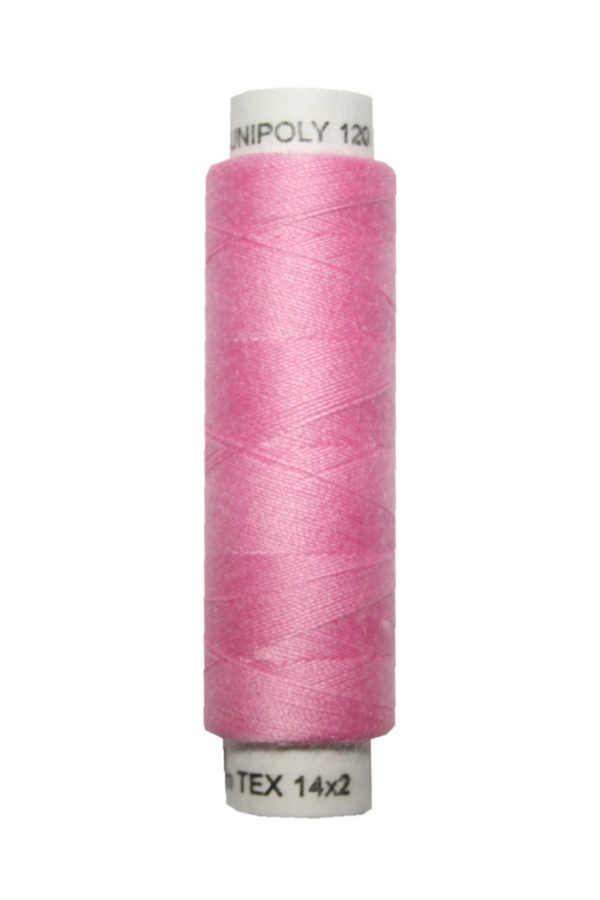 nahmaschinen-nahgarn-100-m-polyester-unipoly-14x2-rosa-0332 Nähmaschinen Nähgarn 100 m Polyester UNIPOLY 14x2 rosa (0332)