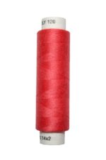Nähmaschinen Nähgarn 100 m Polyester UNIPOLY 14x2 rot (0334)