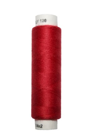 Nähmaschinen Nähgarn 100 m Polyester UNIPOLY 14x2 rot (0337)