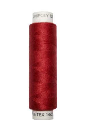 Nähmaschinen Nähgarn 100 m Polyester UNIPOLY 14x2 bordeaux (0344)