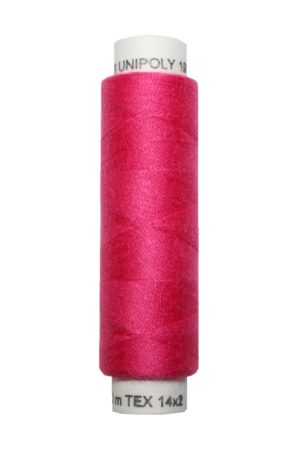 Nähmaschinen Nähgarn 100 m Polyester UNIPOLY 14x2 rot (0345)