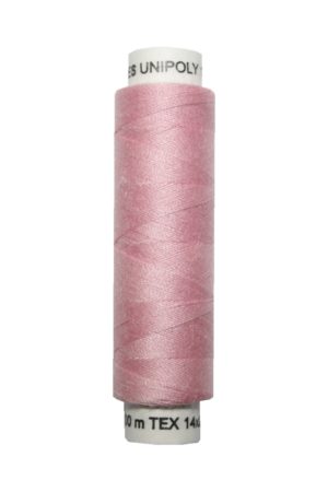 Nähmaschinen Nähgarn 100 m Polyester UNIPOLY 14x2 rosa (0371)