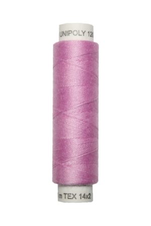 Nähmaschinen Nähgarn 100 m Polyester UNIPOLY 14x2 pink (0434)