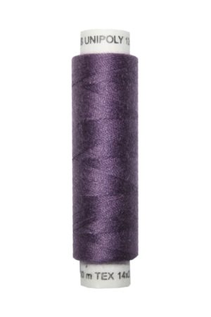 Nähmaschinen Nähgarn 100 m Polyester UNIPOLY 14x2 lila (0448)