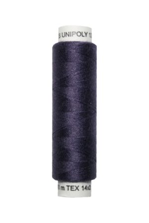 Nähmaschinen Nähgarn 100 m Polyester UNIPOLY 14x2 lila (0449)