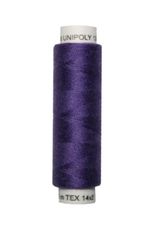 Nähmaschinen Nähgarn 100 m Polyester UNIPOLY 14x2 lila (0458)
