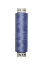 Nähmaschinen Nähgarn 100 m Polyester UNIPOLY 14x2 blau (0533)