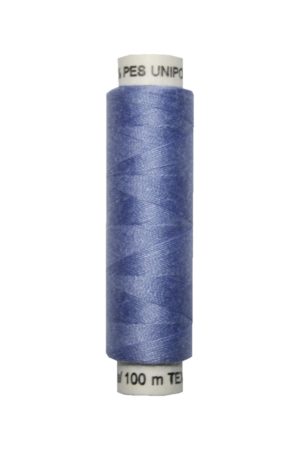 Nähmaschinen Nähgarn 100 m Polyester UNIPOLY 14x2 blau (0533)