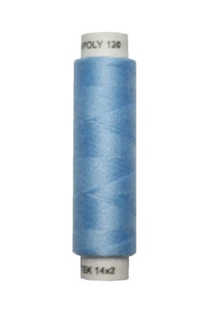 Nähmaschinen Nähgarn 100 m Polyester UNIPOLY 14x2 hellblau (0551)