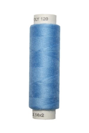 Nähmaschinen Nähgarn 100 m Polyester UNIPOLY 14x2 blau (0552)