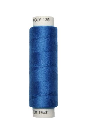 Nähmaschinen Nähgarn 100 m Polyester UNIPOLY 14x2 blau (0556)
