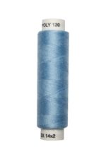 Nähmaschinen Nähgarn 100 m Polyester UNIPOLY 14x2 hellblau (0562)