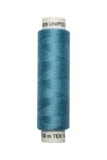 Nähmaschinen Nähgarn 100 m Polyester UNIPOLY 14x2 blau (0565)