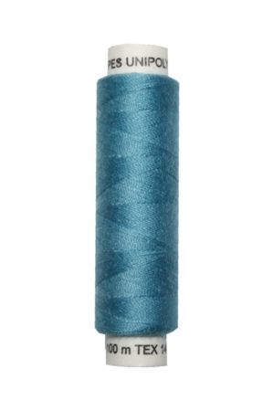 Nähmaschinen Nähgarn 100 m Polyester UNIPOLY 14x2 blau (0565)