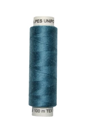 Nähmaschinen Nähgarn 100 m Polyester UNIPOLY 14x2 blau (0566)