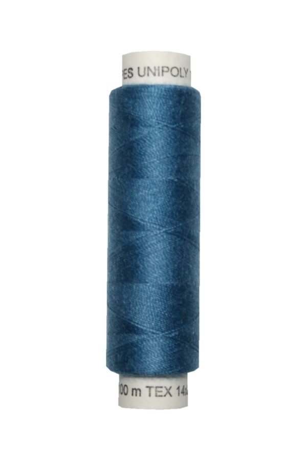 nahmaschinen-nahgarn-100-m-polyester-unipoly-14x2-blau-0567 Nähmaschinen Nähgarn 100 m Polyester UNIPOLY 14x2 blau (0567)