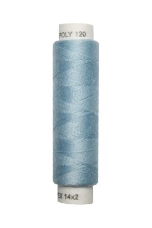 Nähmaschinen Nähgarn 100 m Polyester UNIPOLY 14x2 hellblau (0583)