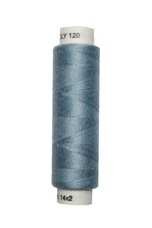 Nähmaschinen Nähgarn 100 m Polyester UNIPOLY 14x2 blau (0584)