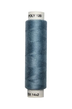 Nähmaschinen Nähgarn 100 m Polyester UNIPOLY 14x2 blau (0585)