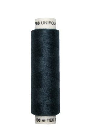 Nähmaschinen Nähgarn 100 m Polyester UNIPOLY 14x2 dunkelblau (0598)