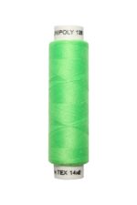 Nähmaschinen Nähgarn 100 m Polyester UNIPOLY 14x2 grün (0615)