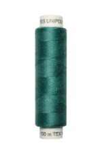Nähmaschinen Nähgarn 100 m Polyester UNIPOLY 14x2 grün (0627)