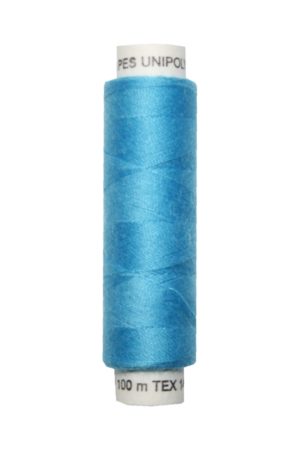 Nähmaschinen Nähgarn 100 m Polyester UNIPOLY 14x2 blau (0658)