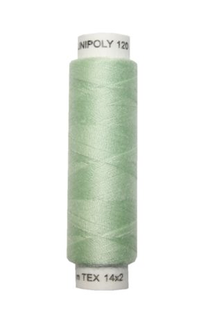 Nähmaschinen Nähgarn 100 m Polyester UNIPOLY 14x2 grün (0660)