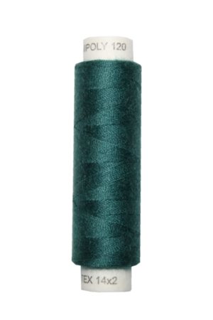 Nähmaschinen Nähgarn 100 m Polyester UNIPOLY 14x2 grün (0678)