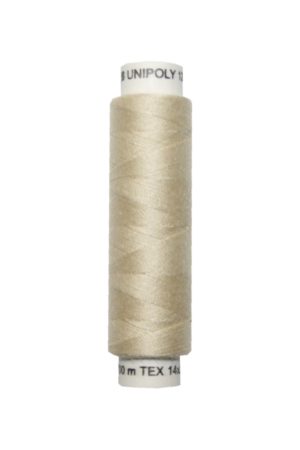 Nähmaschinen Nähgarn 100 m Polyester UNIPOLY 14x2 beige (0710)