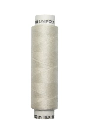 Nähmaschinen Nähgarn 100 m Polyester UNIPOLY 14x2 beige (0712)
