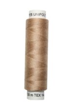 Nähmaschinen Nähgarn 100 m Polyester UNIPOLY 14x2 braun (0722)