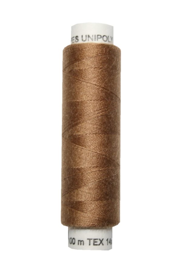 nahmaschinen-nahgarn-100-m-polyester-unipoly-14x2-braun-0723 Nähmaschinen Nähgarn 100 m Polyester UNIPOLY 14x2 braun (0723)