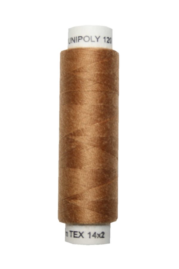 nahmaschinen-nahgarn-100-m-polyester-unipoly-14x2-haselnuss-0724 Nähmaschinen Nähgarn 100 m Polyester UNIPOLY 14x2 haselnuss (0724)